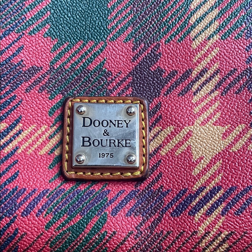 Dooney & Bourke Multicolor Plaid Bag